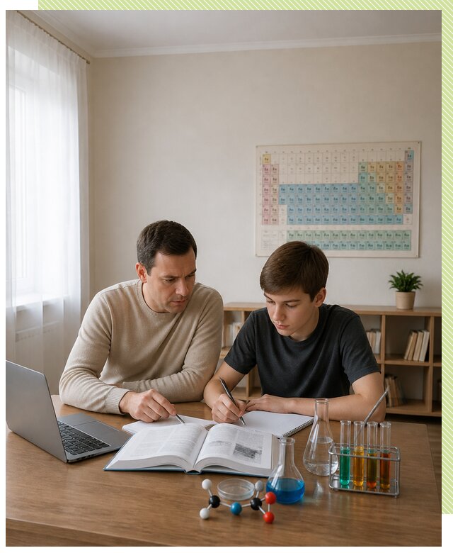 Репетитор по химии 8 класс в Шумерле по цене от 1304 р. | Репетитор-Шмр